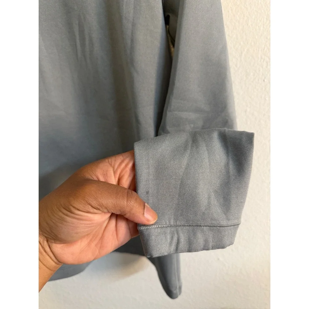 Nike Pro Warm Dri-FIT Long Sleeve Training Top Grey Mens L Athleticwear Gorpcore